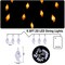 10FT 3M 20 Lights Halloween LED String Waterproof Steady On & Flash Light Modes